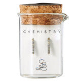 Chemistry Earring: Labradorite
