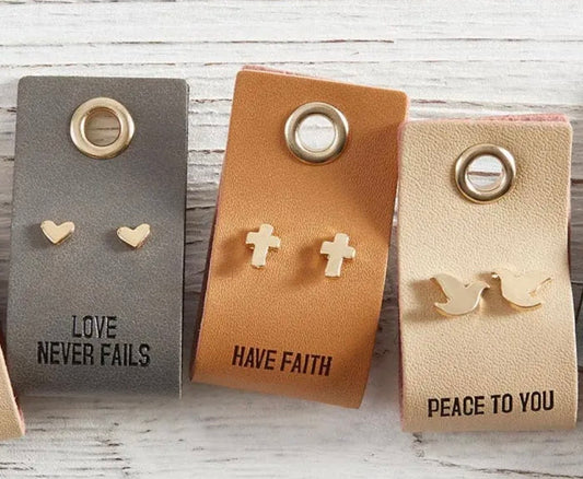 Peace To You Dove Earrings