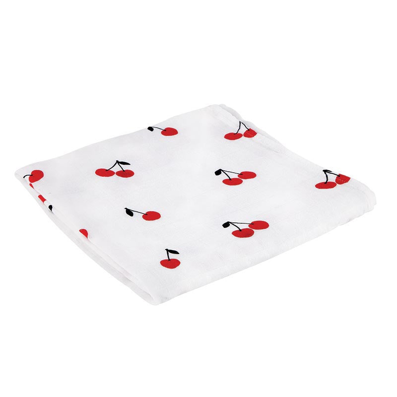 Cherry Sweet Swaddle Blanket