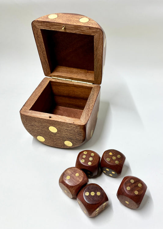Westley Wooden Dice Set