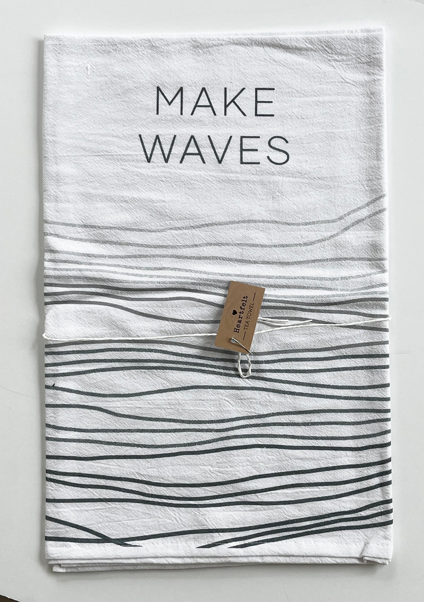 Make Waves Tea Towel