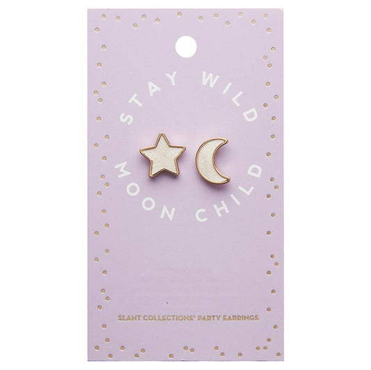 Moon Child Set: Tray & Earrings