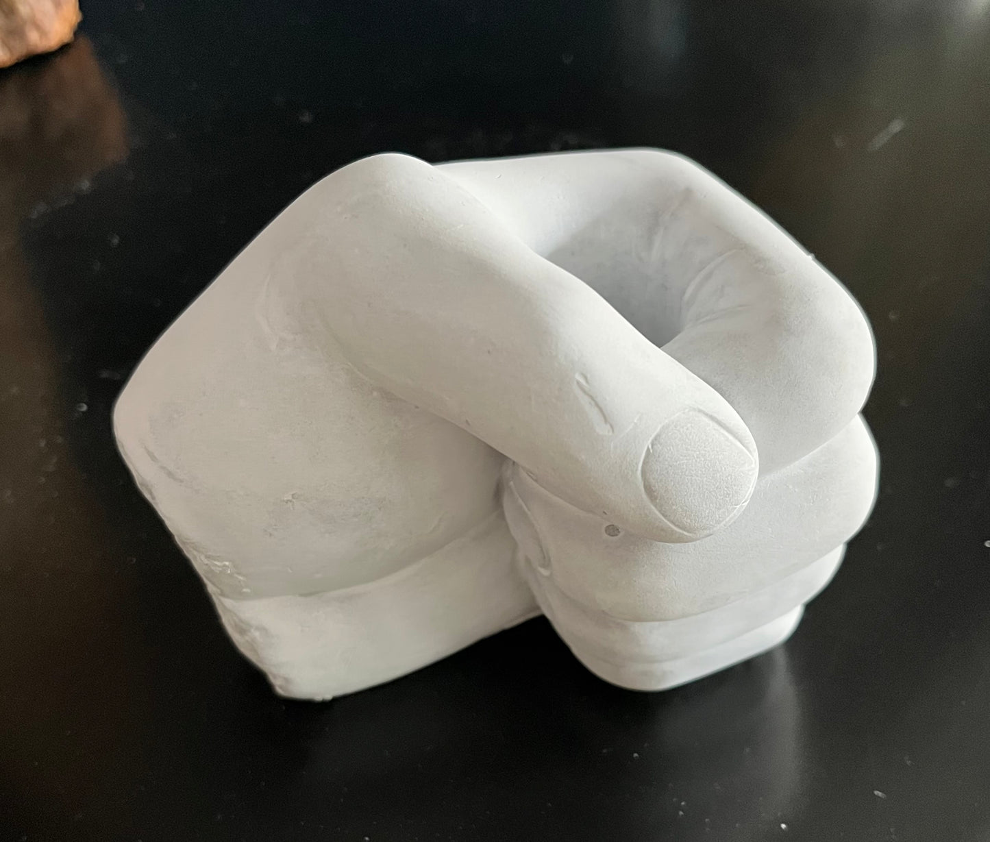 Fist Bump Candle Holder