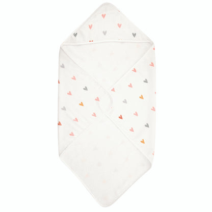 Wrapped in Love Baby Hooded Bath Towel - Soft Baby Shower Gift