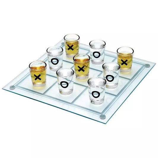 Tic Tac Toe Shot Glass Style
