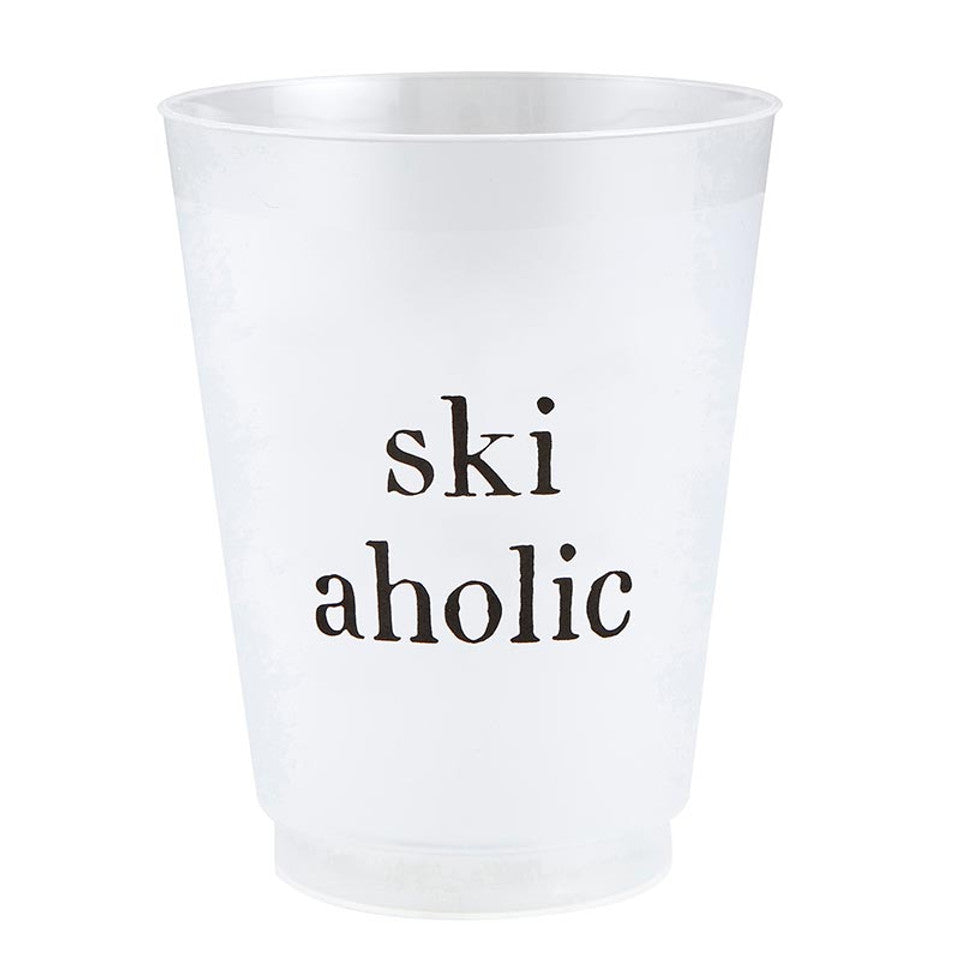 Ski-aholic Party Cup Set