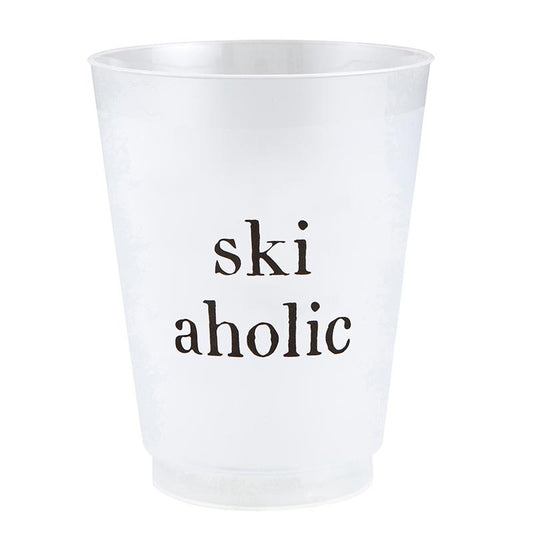 Ski-aholic Party Cup Set