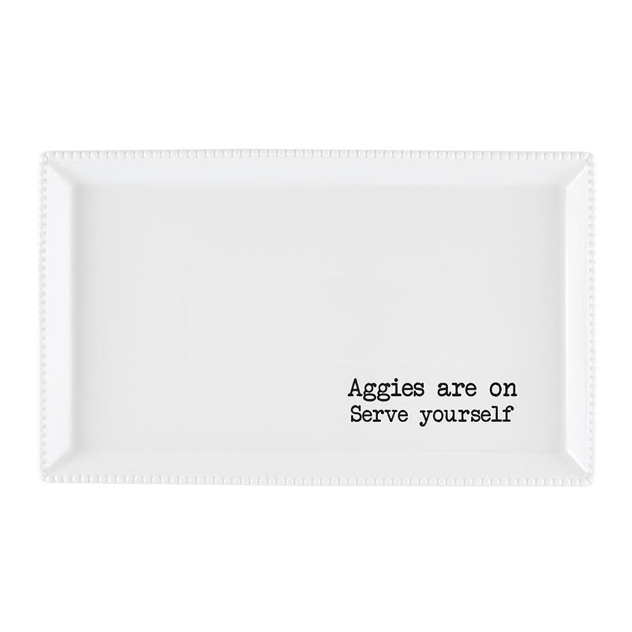 Aggie Serving Platter