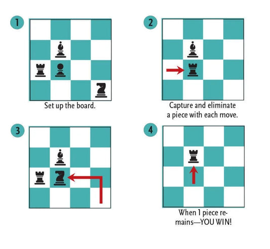 Solitaire Chess Skill Building Game