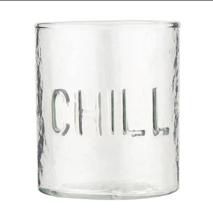 Sip, Chill, & Mood Wine Glasses Set of 3 - Fun Gift for Drink Lovers