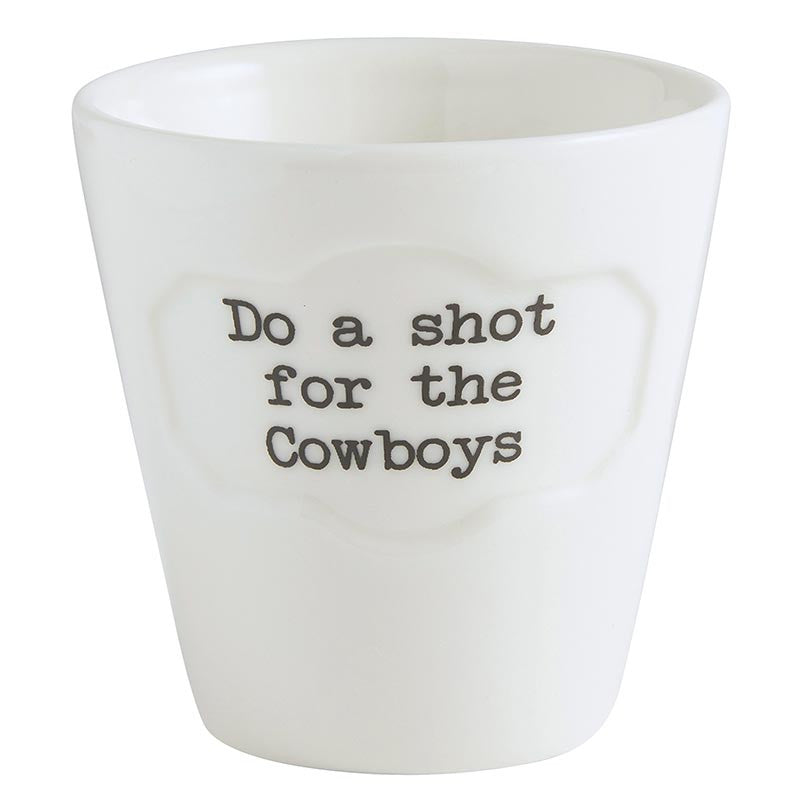 Cowboys Shot Glass 4 Pack