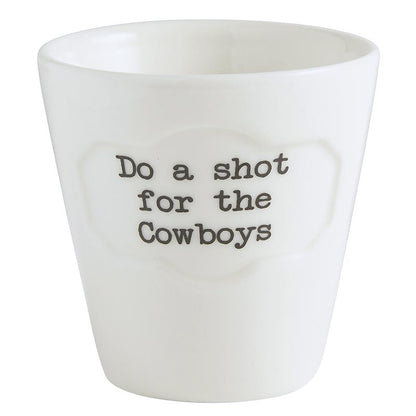 Dallas Cowboys NFL Shot Glass Set of 4 - Football Fan Gift