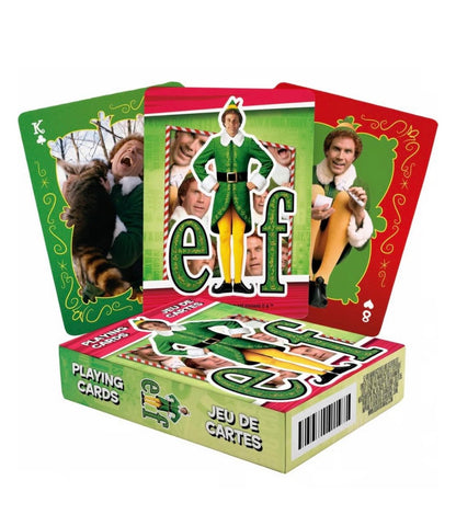 Elf Buddy Playing Cards - Funny Holiday Gift