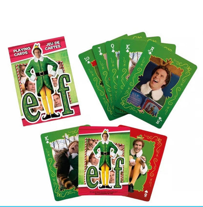 Elf Buddy Playing Cards - Funny Holiday Gift
