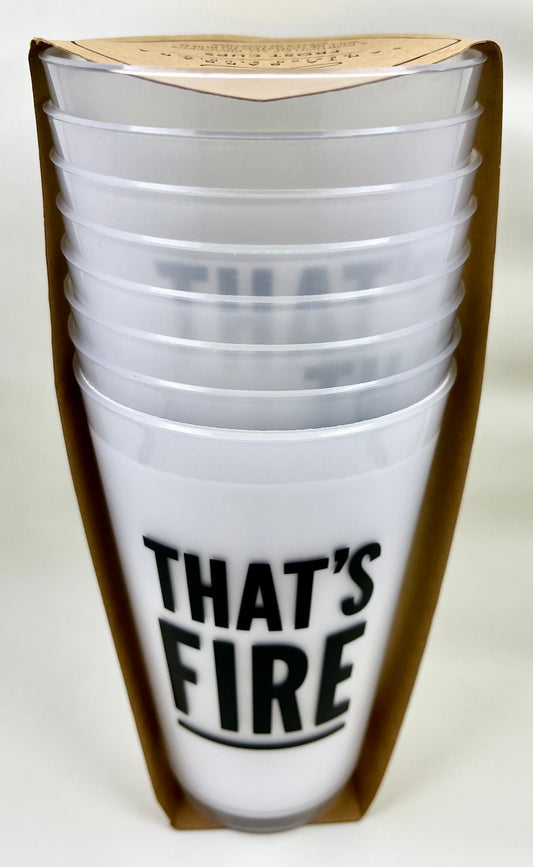 That's Fire Party Cup Set of 8