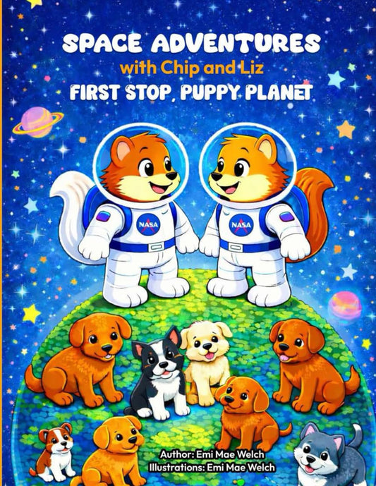 Space Adventures with Chip & Liz 2 Book Series