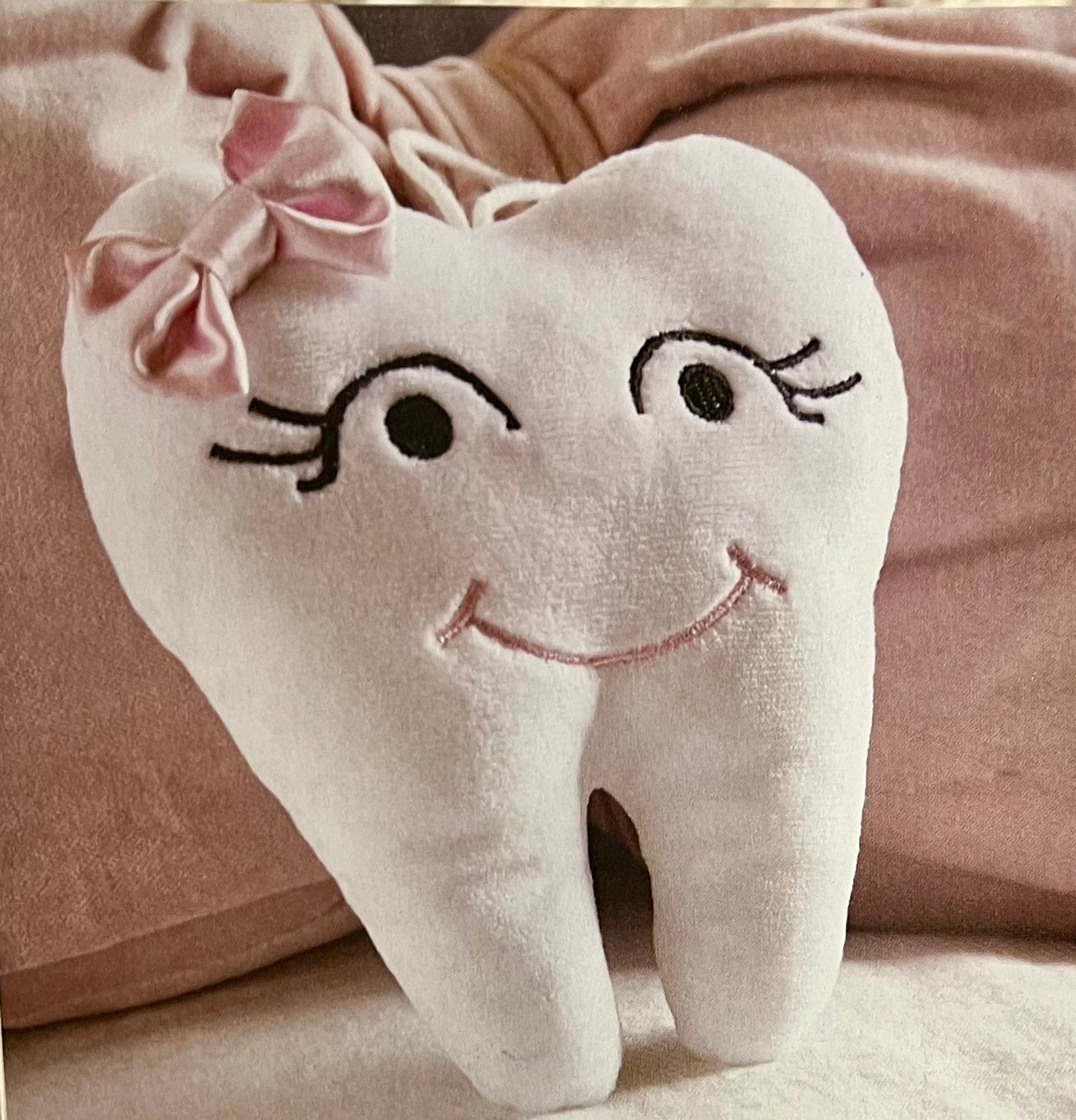 Tooth Fairy Pillow w Teeth Pocket