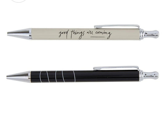 Good Things Are Coming Pen Set