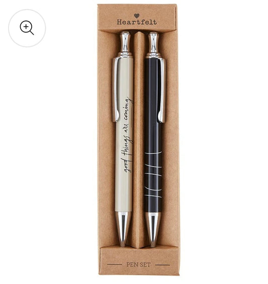 Good Things Are Coming Pen Set