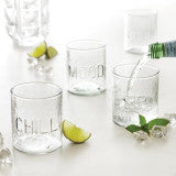 Sip Chill Mood Glasses Set of 3
