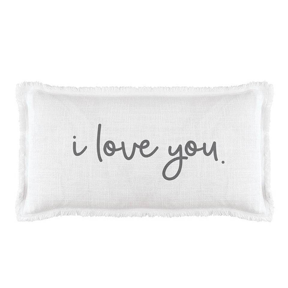 I Love You Lumbar Pillow