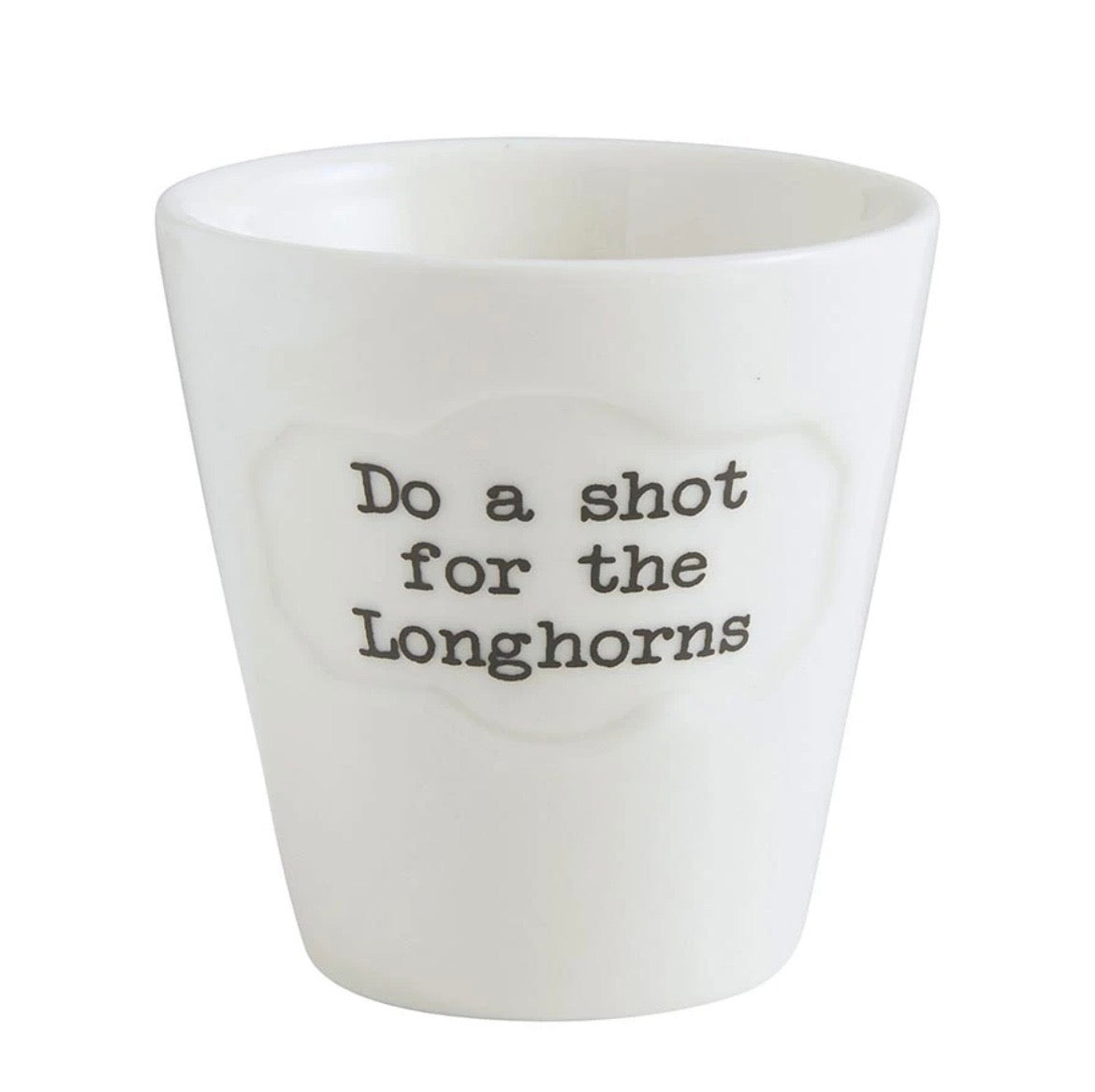 Longhorn Shot Glass 4 Pack