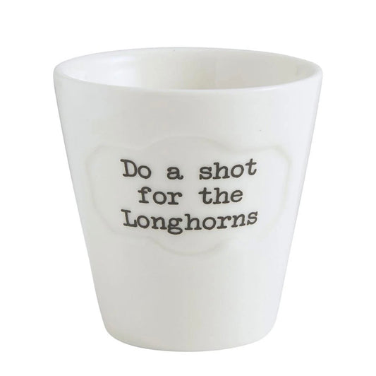 Longhorn Shot Glass 4 Pack