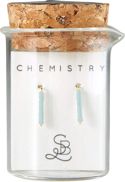 Mineral Chemistry Science Dangle Earrings - Unique Gift for Science Lovers