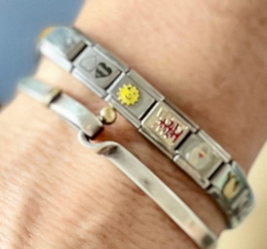 Expression 18 Charm Bracelet Personalized