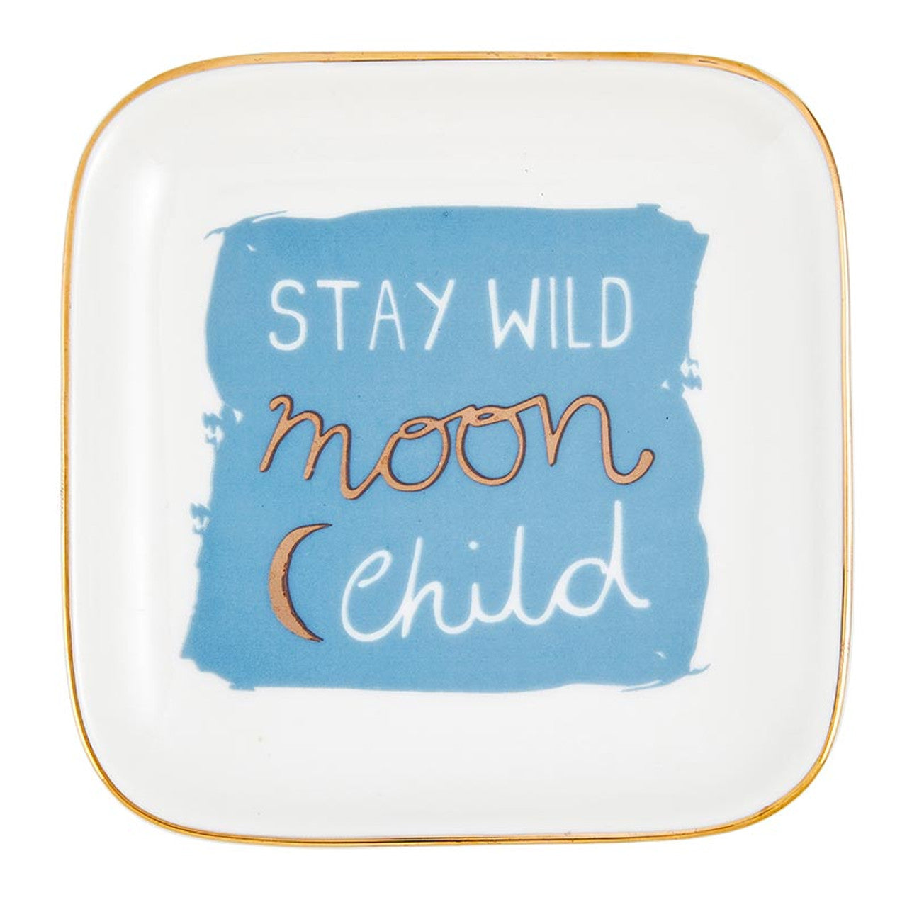 Moon Child Set: Tray & Earrings