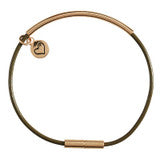 Thoughts of You Card Bracelet Olive/Gold