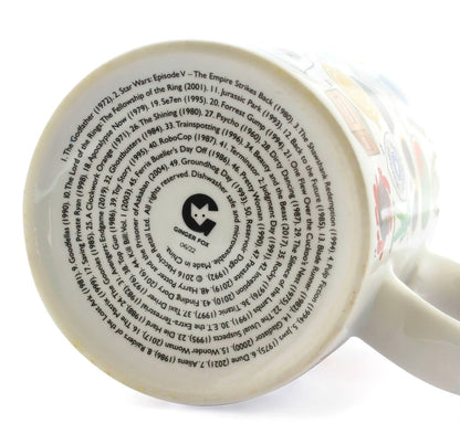Movie Buff Trivia Game Coffee Mug - Fun Gift for Movie Lovers