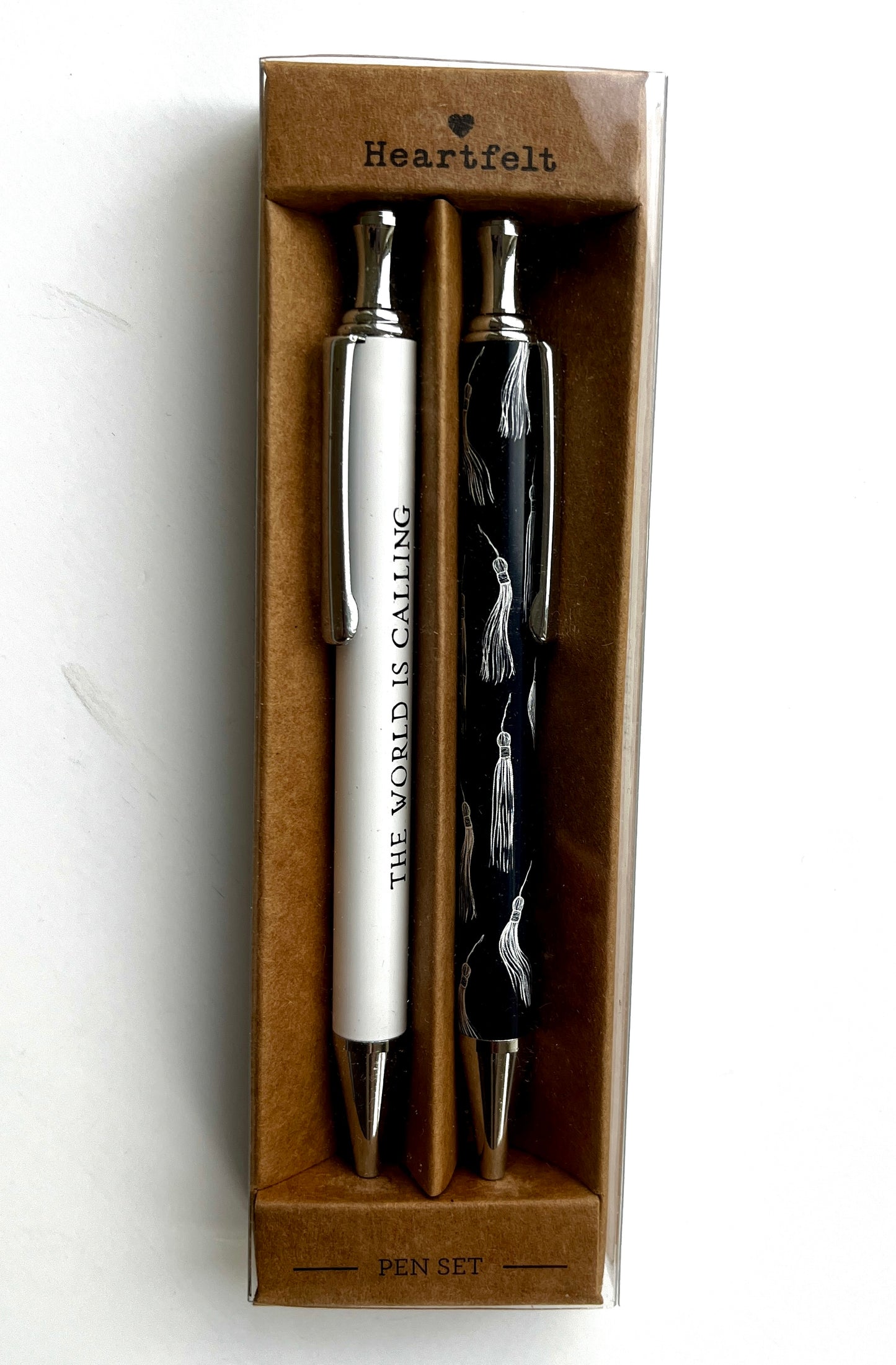 The World is Calling Graduation Pen Set