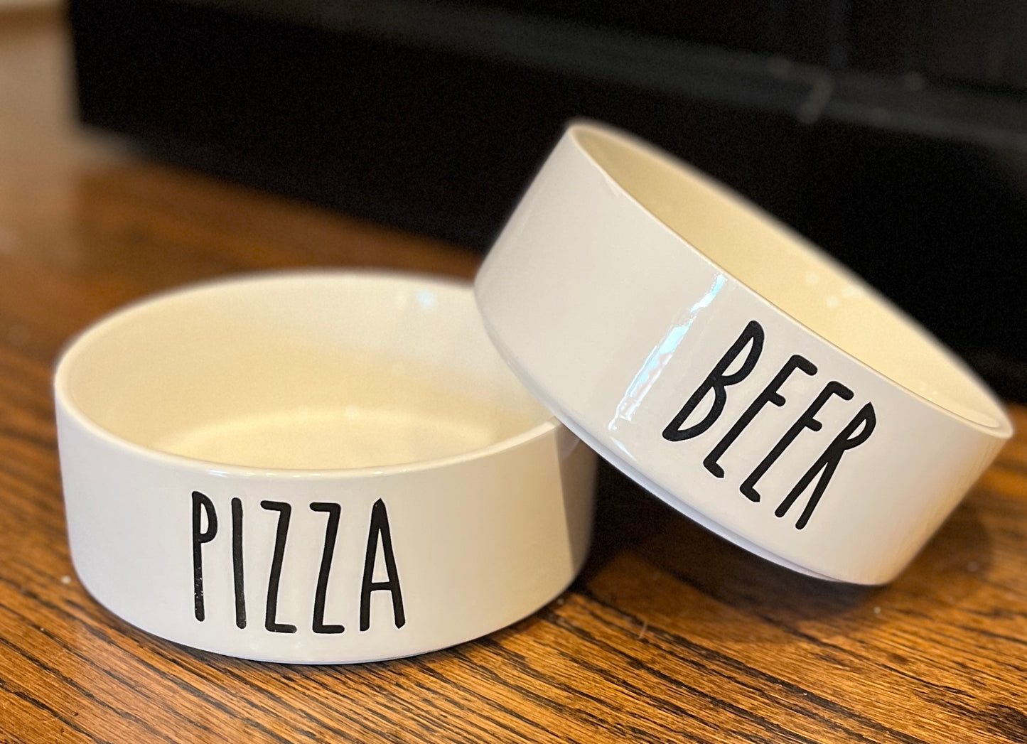 Pizza & Beer Pet Dish Combo