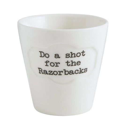 Razorbacks Shot Glass 4 Pack