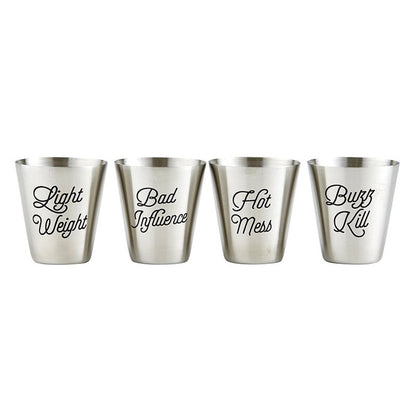 My Besties Best Friends Shot Glass Set - Funny Gift for BFFs