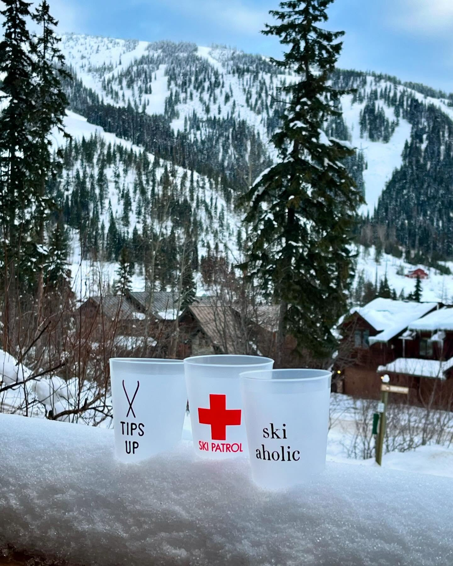 Ski Patrol Party Cup Set