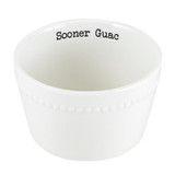 Oklahoma Sooners OU Guacamole & Salsa Serving Set - College Fan Tailgate Gift