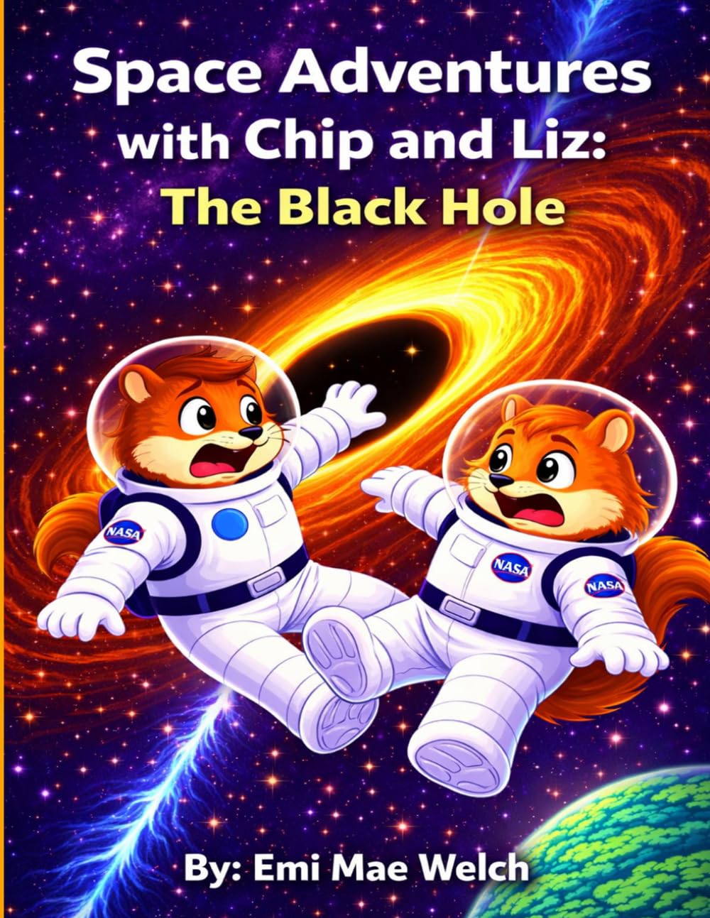 Space Adventures with Chip & Liz 2 Book Series
