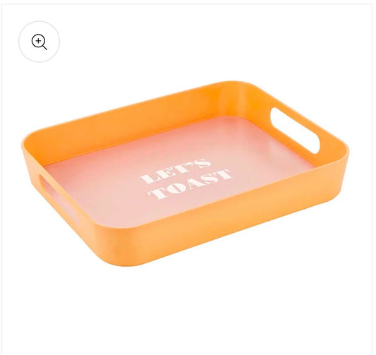 Let's Toast Bar Tray