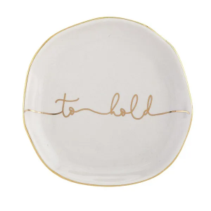 To Have & To Hold Wedding Trinket Set