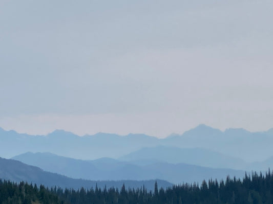 "Big Mountain" Whitefish Montana Artist Print
